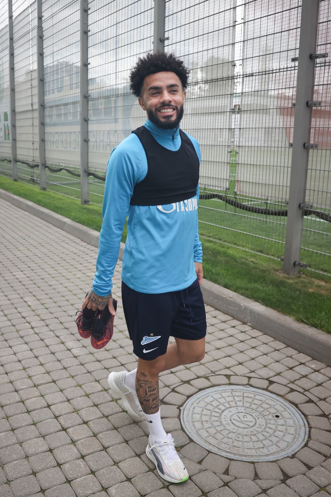 «Газпром» — тренировочные сборы в Петербурге: 17 июня, утренняя тренировка