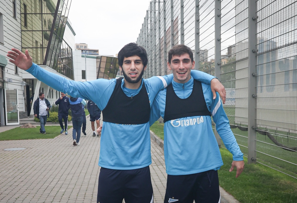 «Газпром» — тренировочные сборы в Петербурге: 17 июня, утренняя тренировка