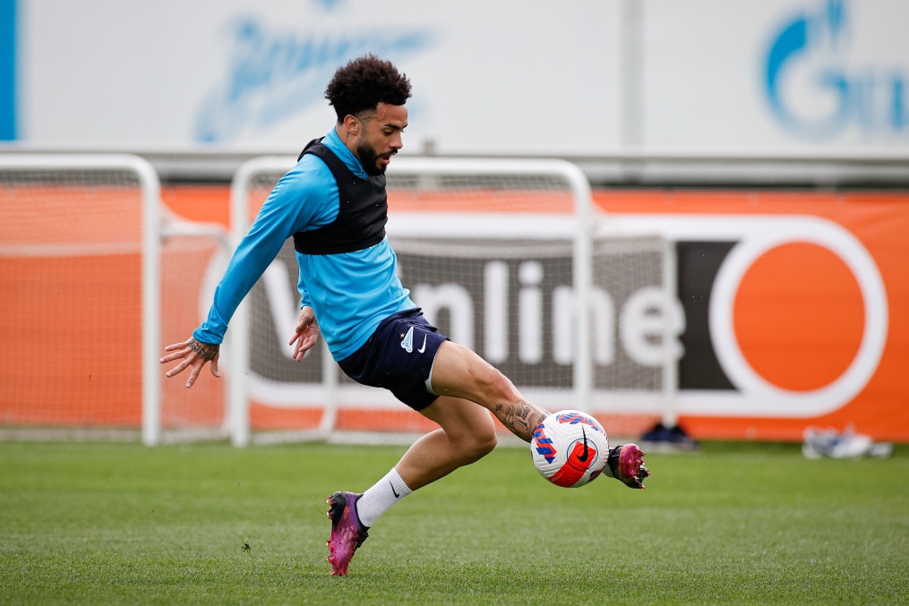 «Газпром» — тренировочные сборы в Петербурге: 17 июня, утренняя тренировка