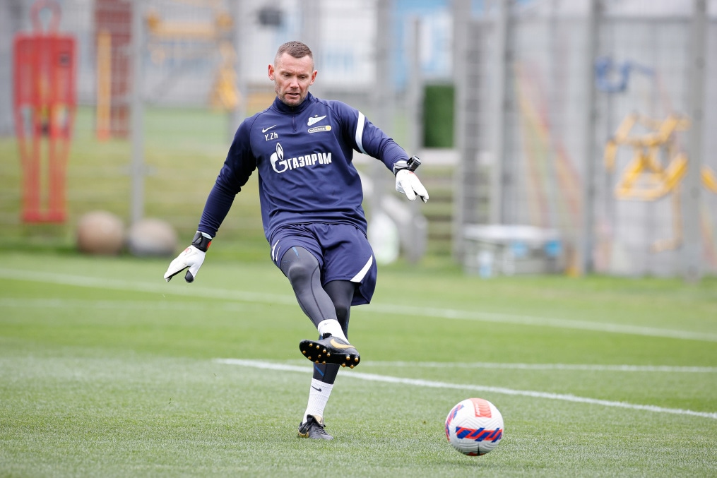 «Газпром» — тренировочные сборы в Петербурге: 17 июня, утренняя тренировка