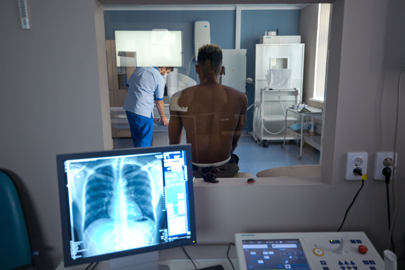 Медосмотр Матео Кассьерры в ММЦ «СОГАЗ»