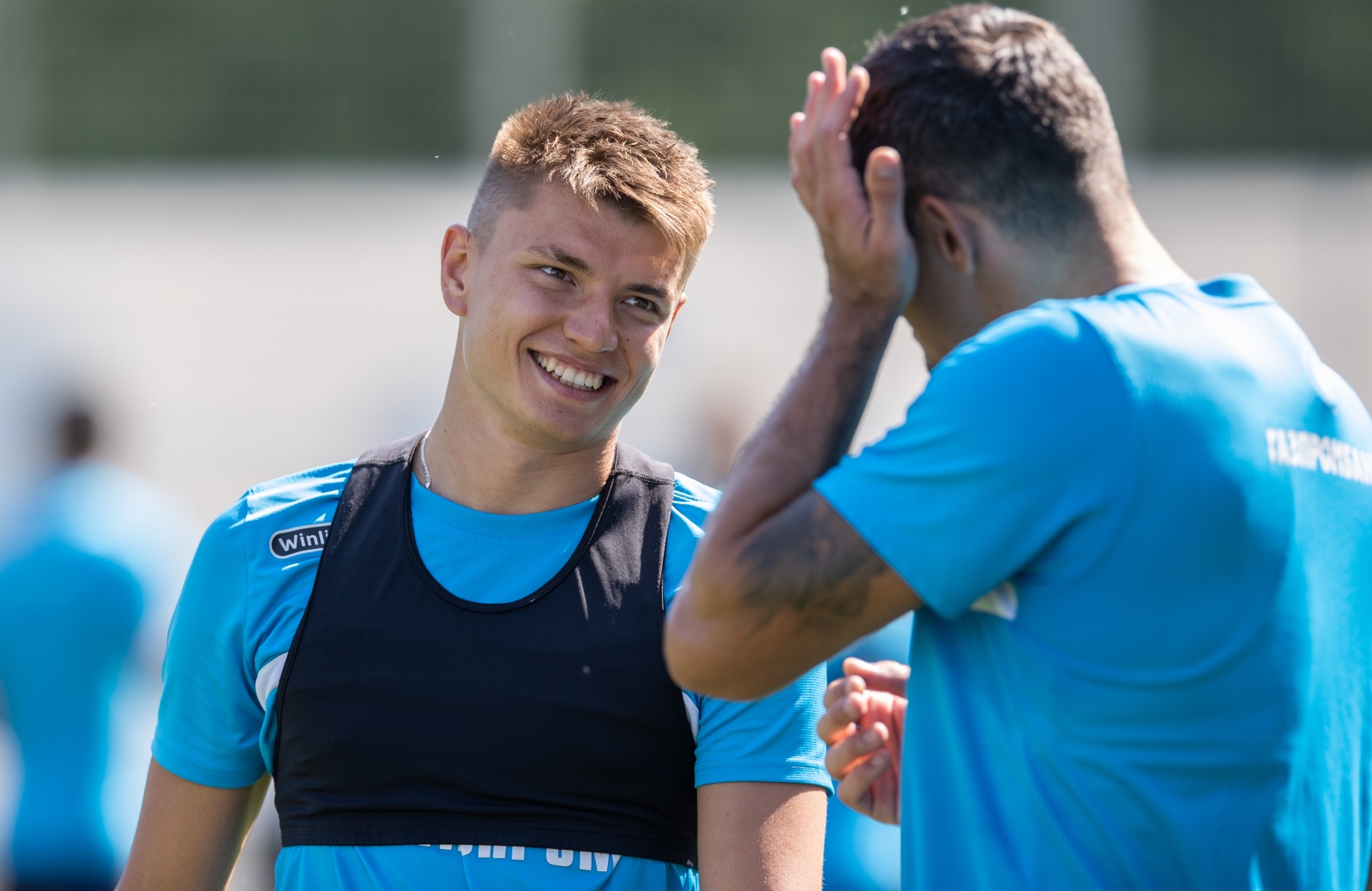 Открытая тренировка «Зенита» перед матчем с «Црвеной Звездой»