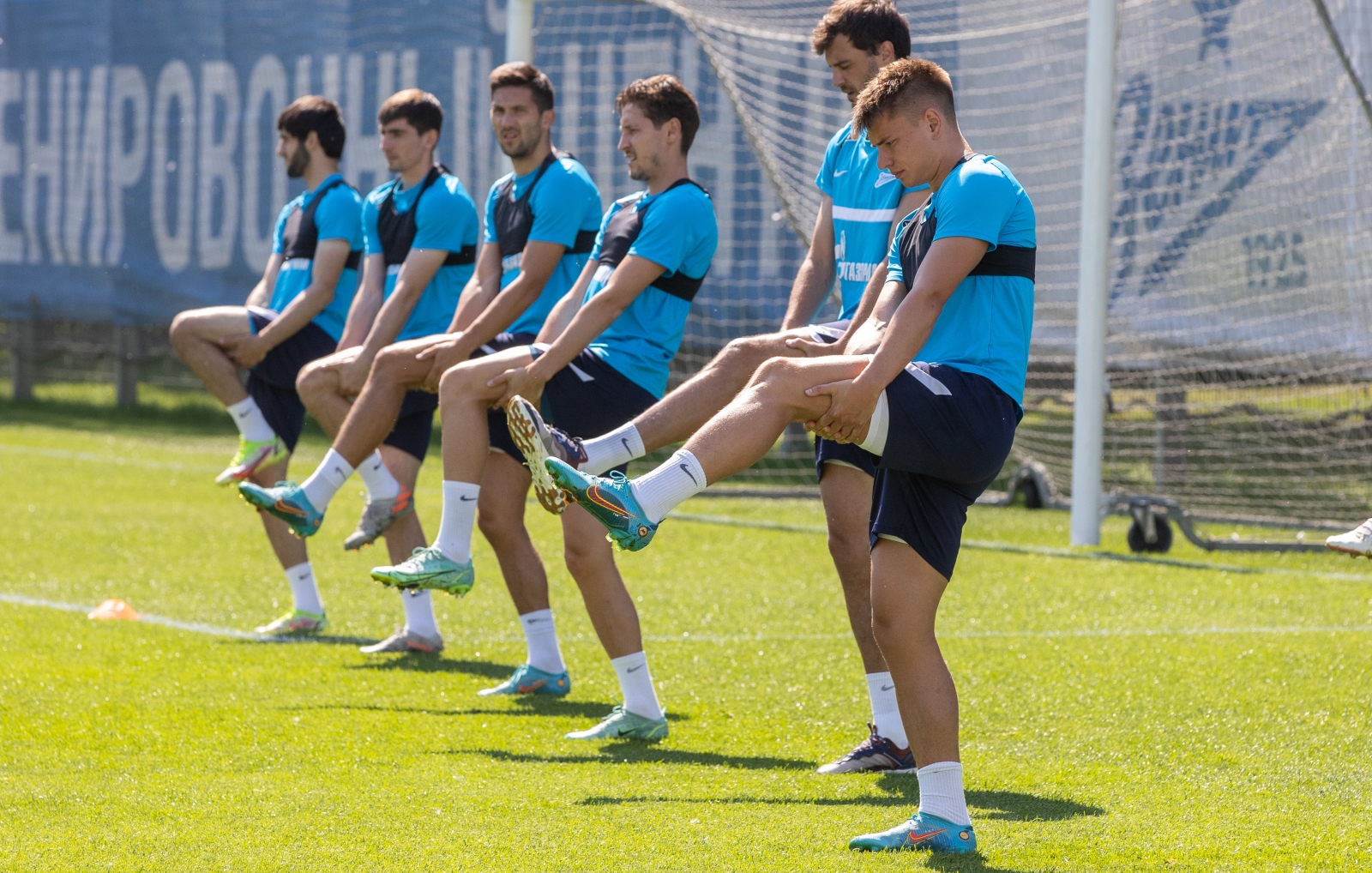 Открытая тренировка «Зенита» перед матчем с «Црвеной Звездой»