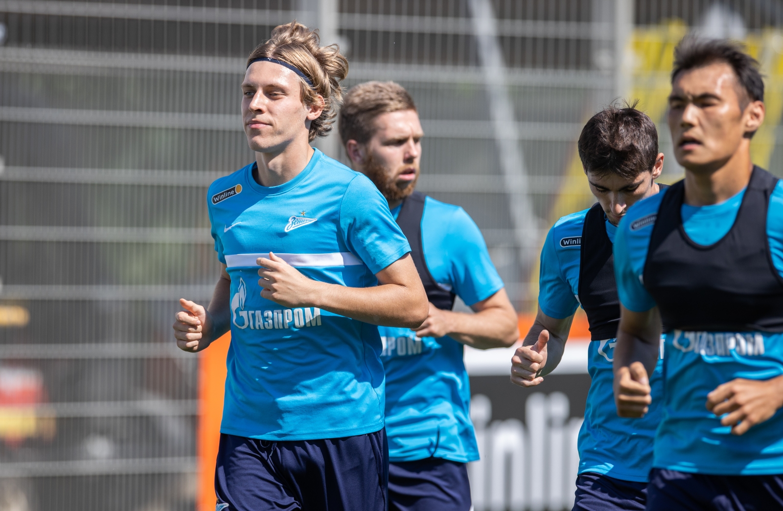 Открытая тренировка «Зенита» перед матчем с «Црвеной Звездой»