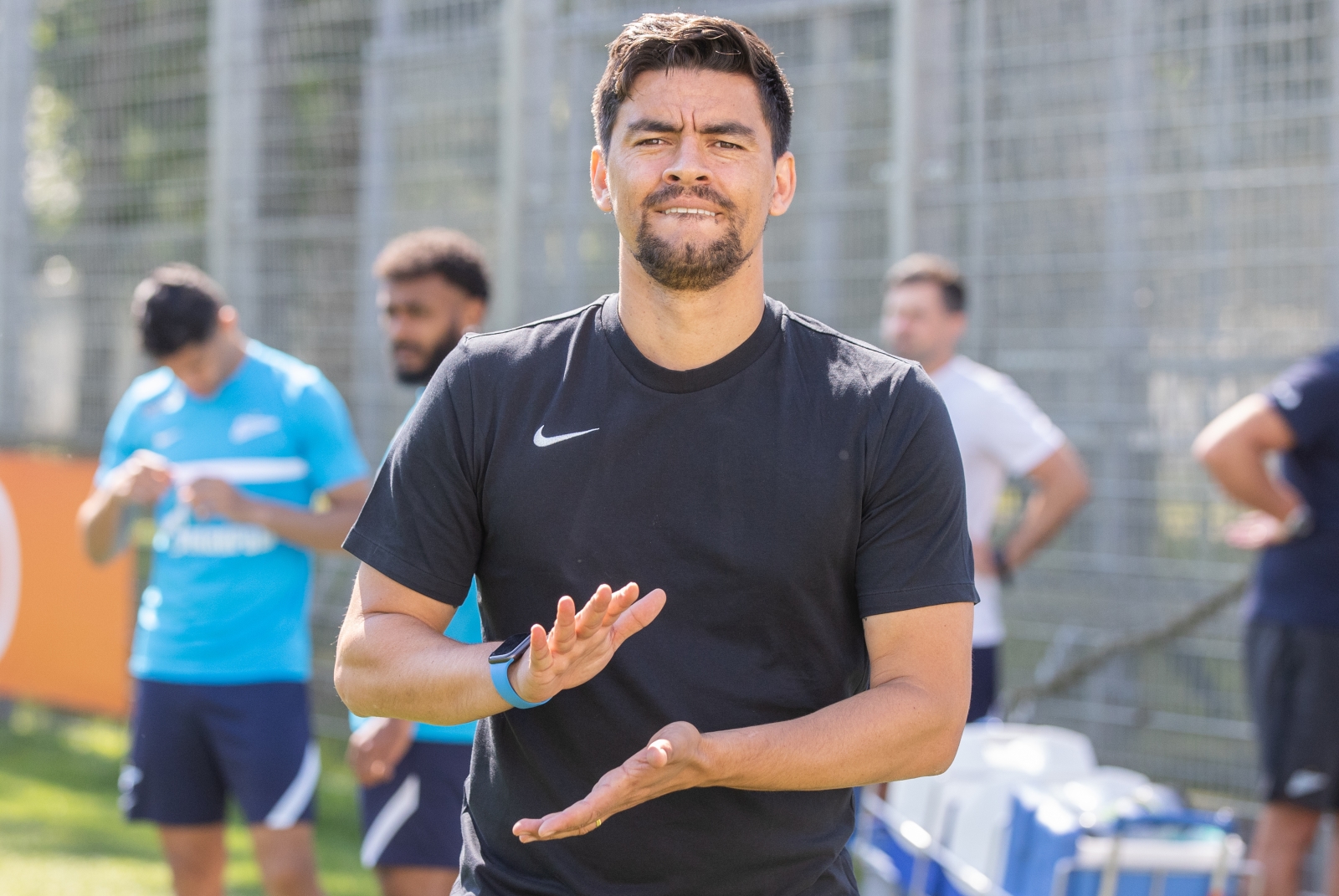 Открытая тренировка «Зенита» перед матчем с «Црвеной Звездой»