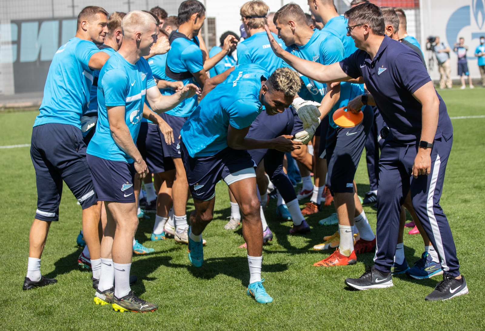 Открытая тренировка «Зенита» перед матчем с «Црвеной Звездой»