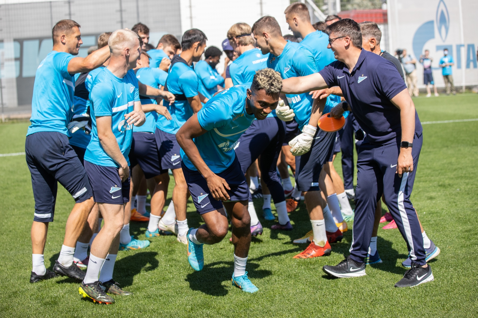 Открытая тренировка «Зенита» перед матчем с «Црвеной Звездой»