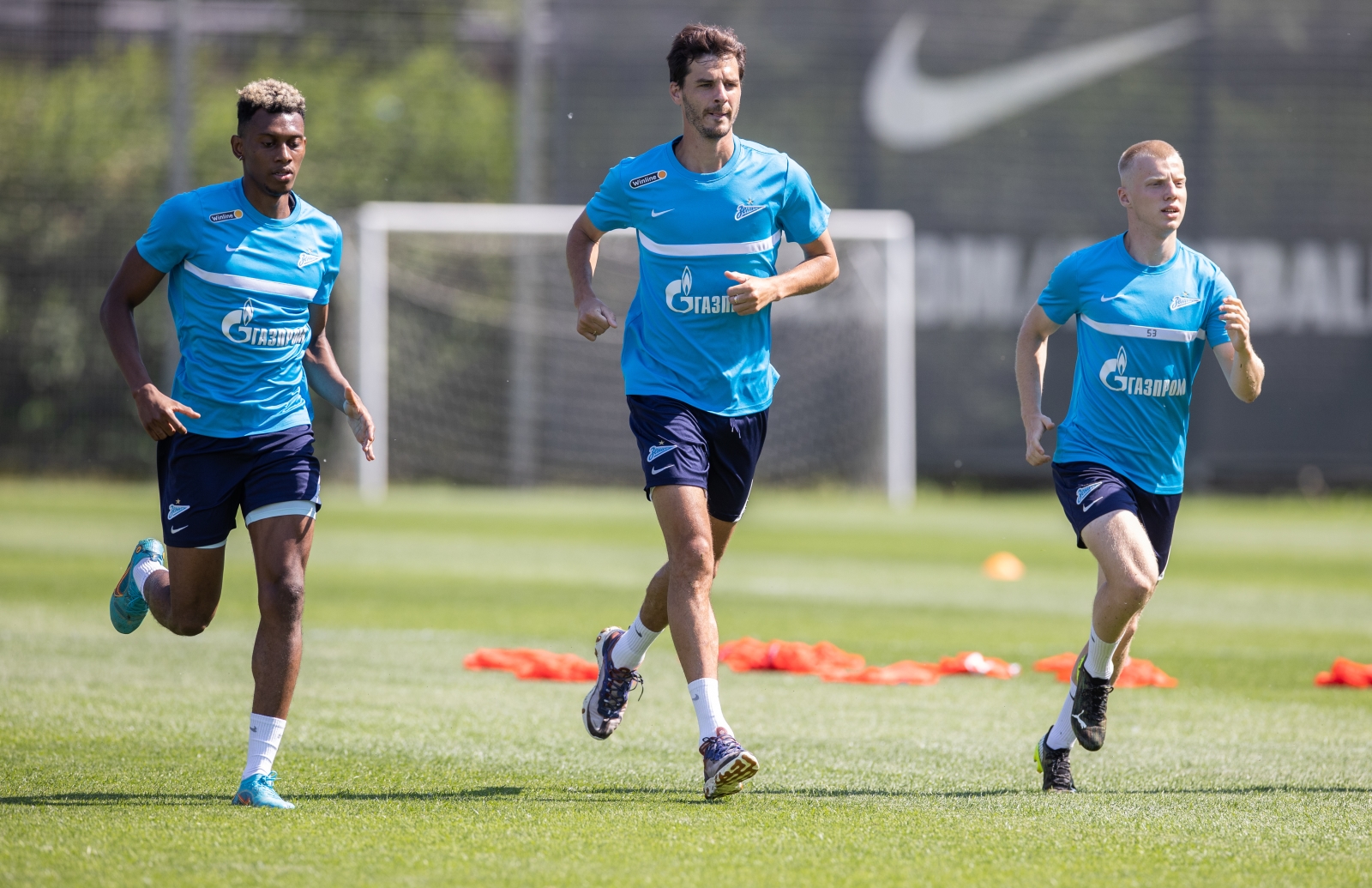 Открытая тренировка «Зенита» перед матчем с «Црвеной Звездой»