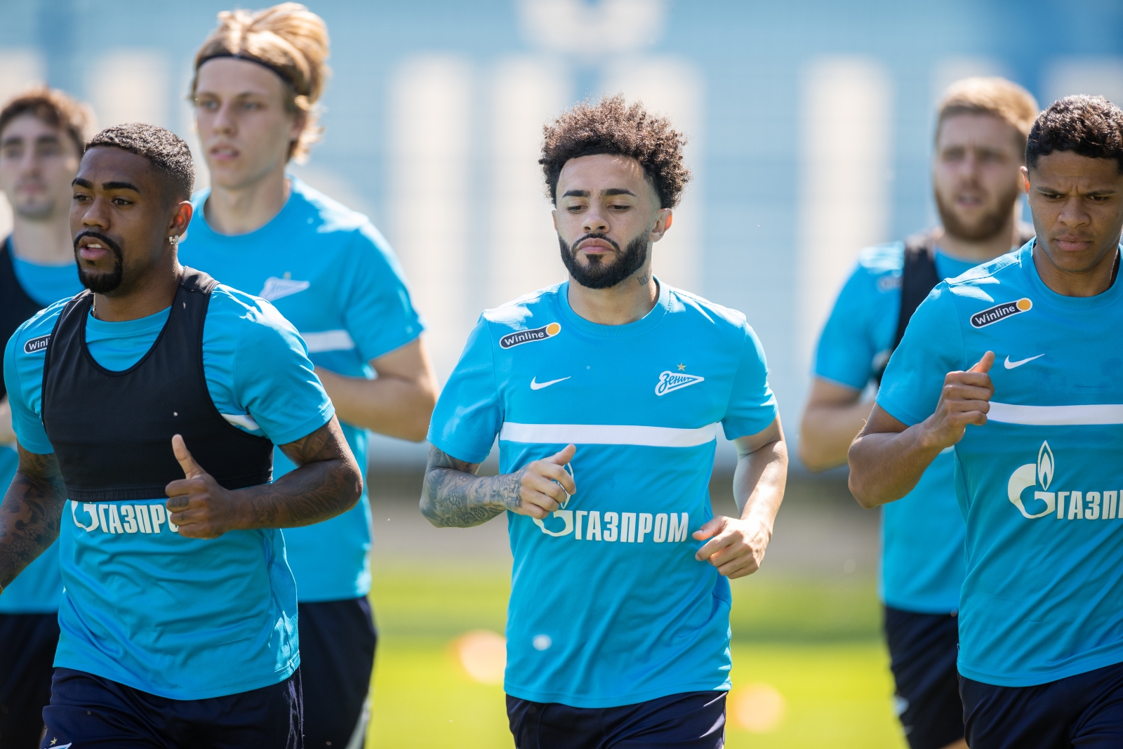 Открытая тренировка «Зенита» перед матчем с «Црвеной Звездой»