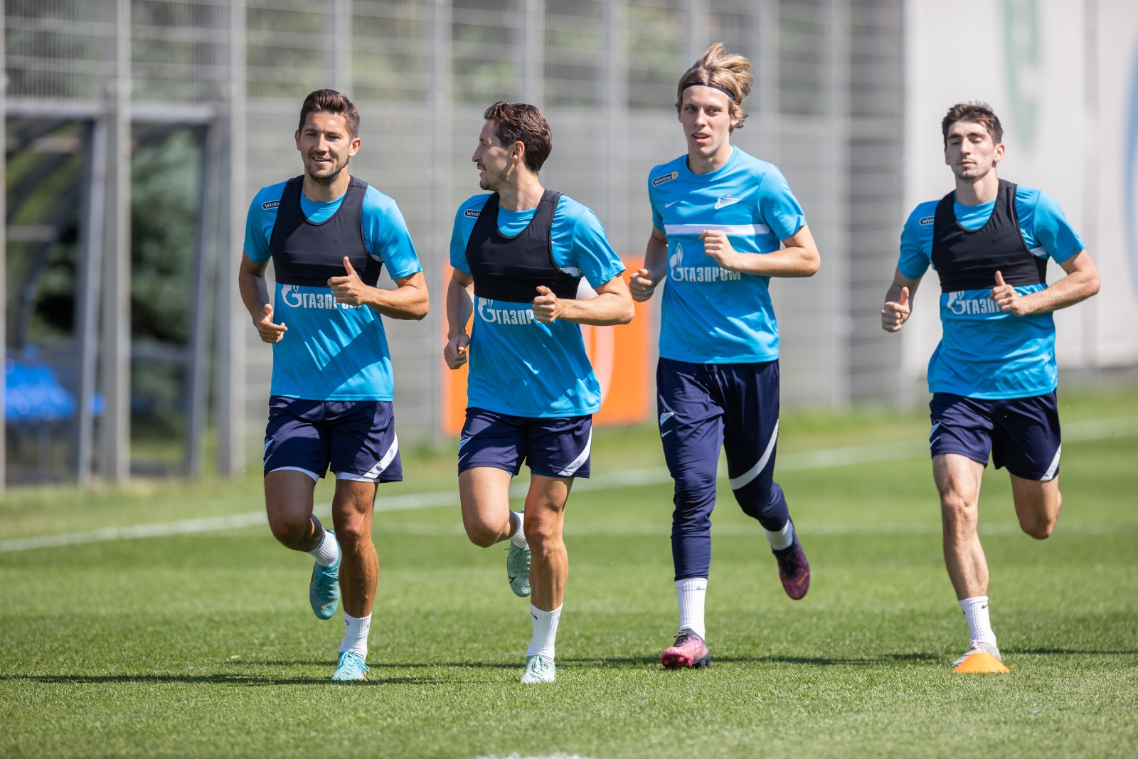 Открытая тренировка «Зенита» перед матчем с «Црвеной Звездой»