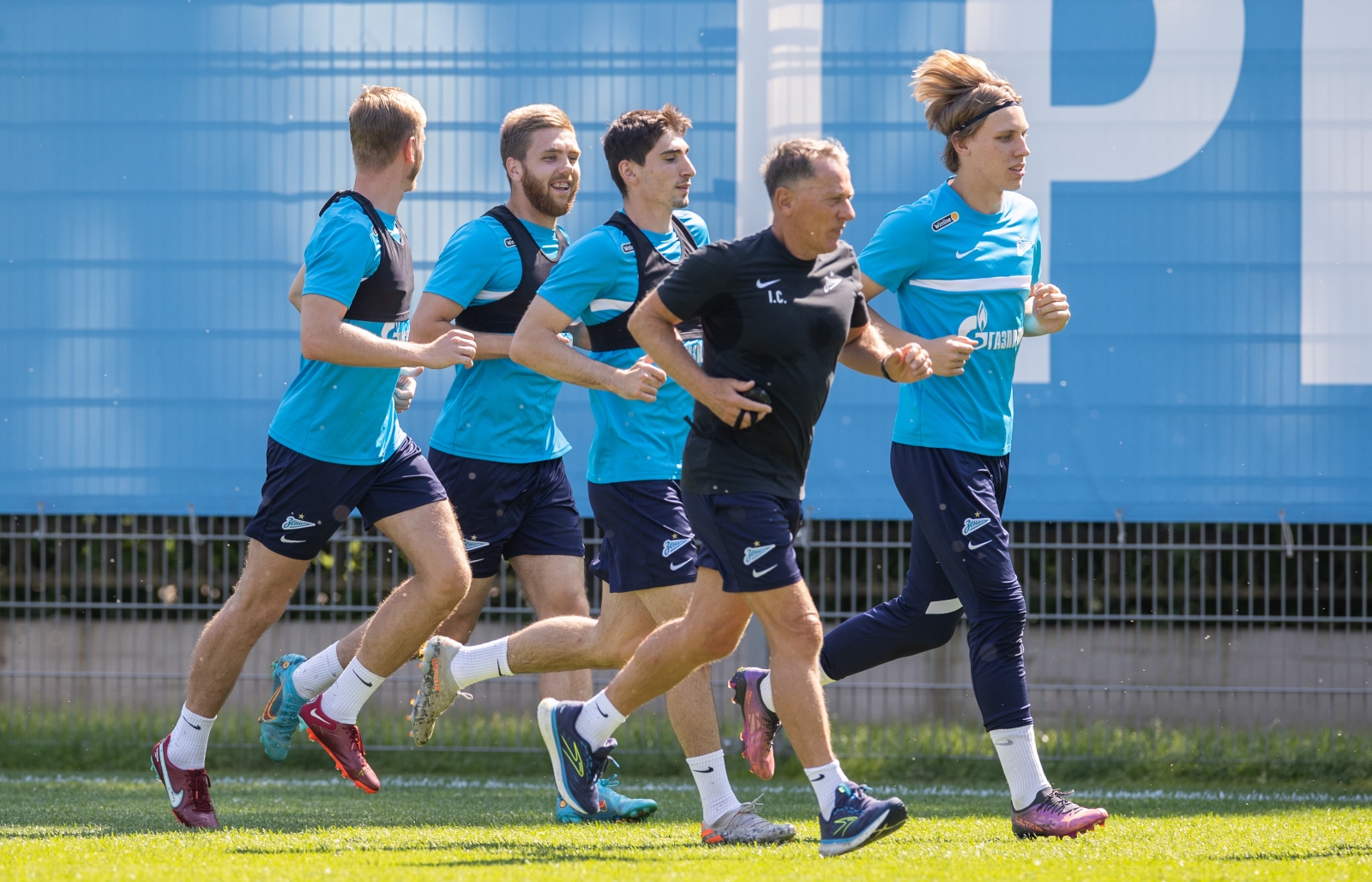 Открытая тренировка «Зенита» перед матчем с «Црвеной Звездой»