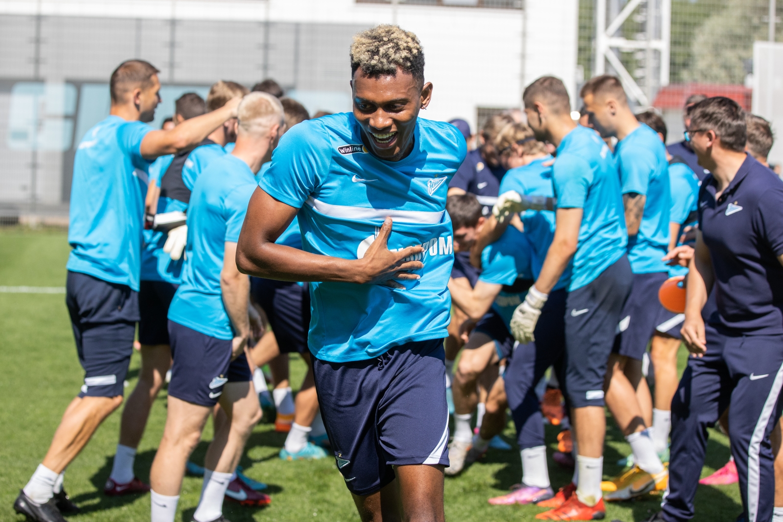 Открытая тренировка «Зенита» перед матчем с «Црвеной Звездой»