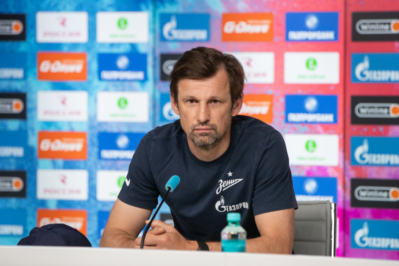 Пресс-конференция «Зенита» перед матчем с «Црвеной Звездой».