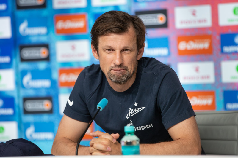 Пресс-конференция «Зенита» перед матчем с «Црвеной Звездой».
