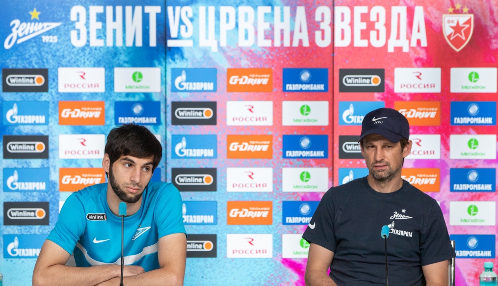 Пресс-конференция «Зенита» перед матчем с «Црвеной Звездой»