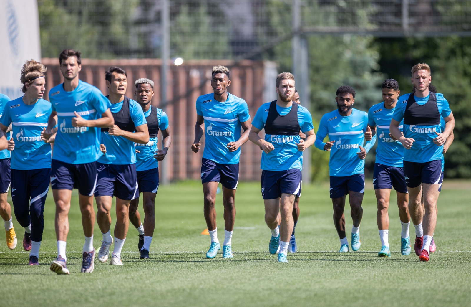 Открытая тренировка «Зенита» перед матчем с «Црвеной Звездой»