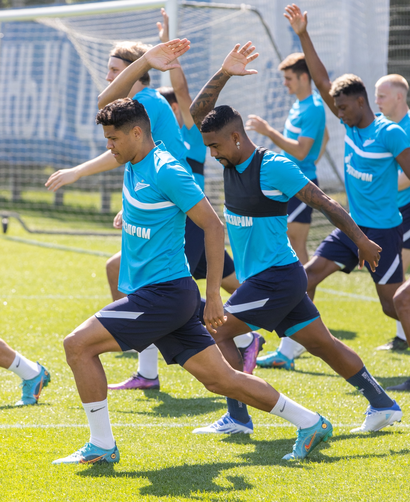 Открытая тренировка «Зенита» перед матчем с «Црвеной Звездой»