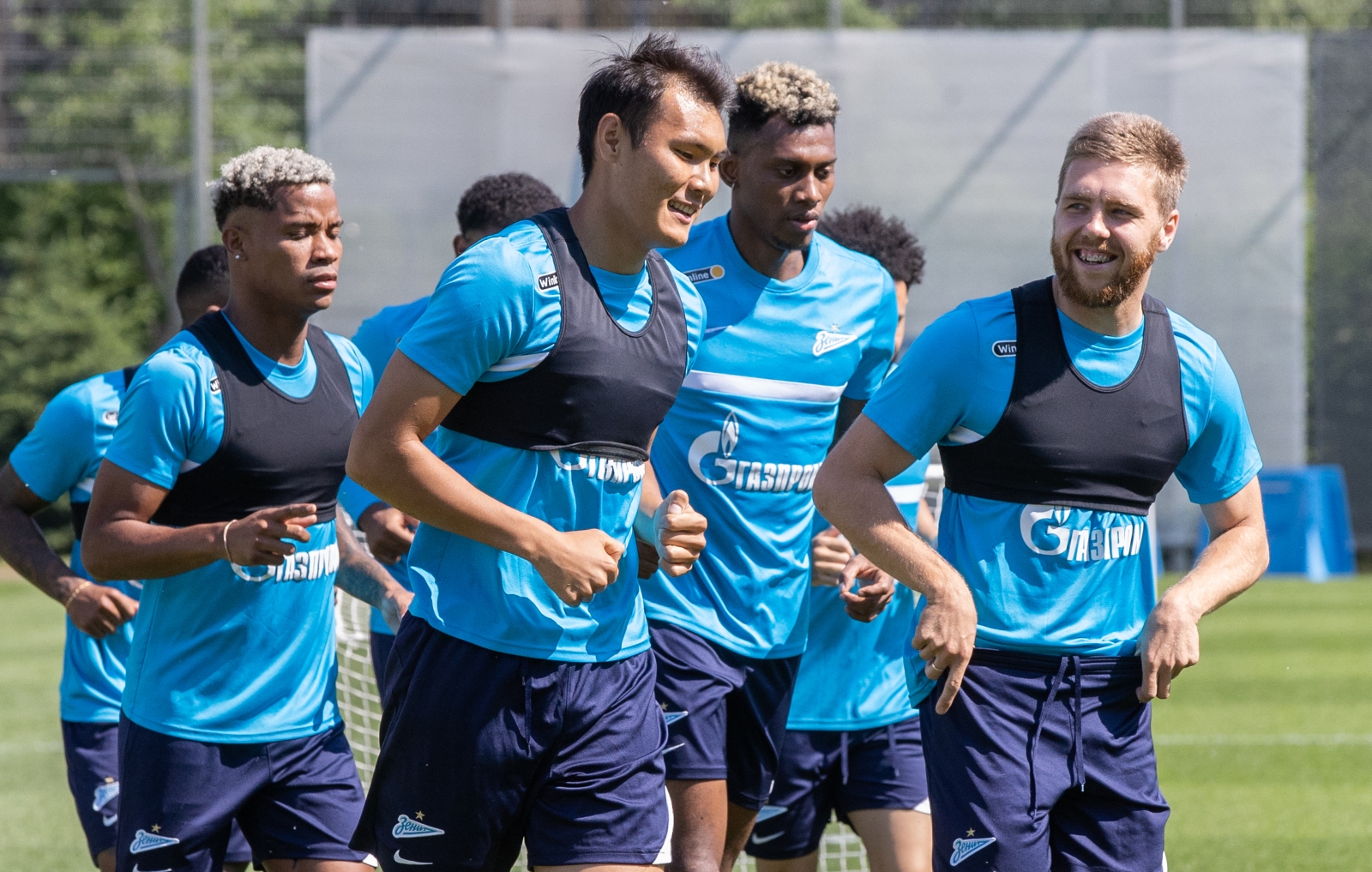 Открытая тренировка «Зенита» перед матчем с «Црвеной Звездой»