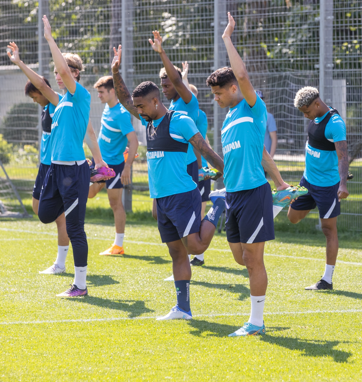 Открытая тренировка «Зенита» перед матчем с «Црвеной Звездой»