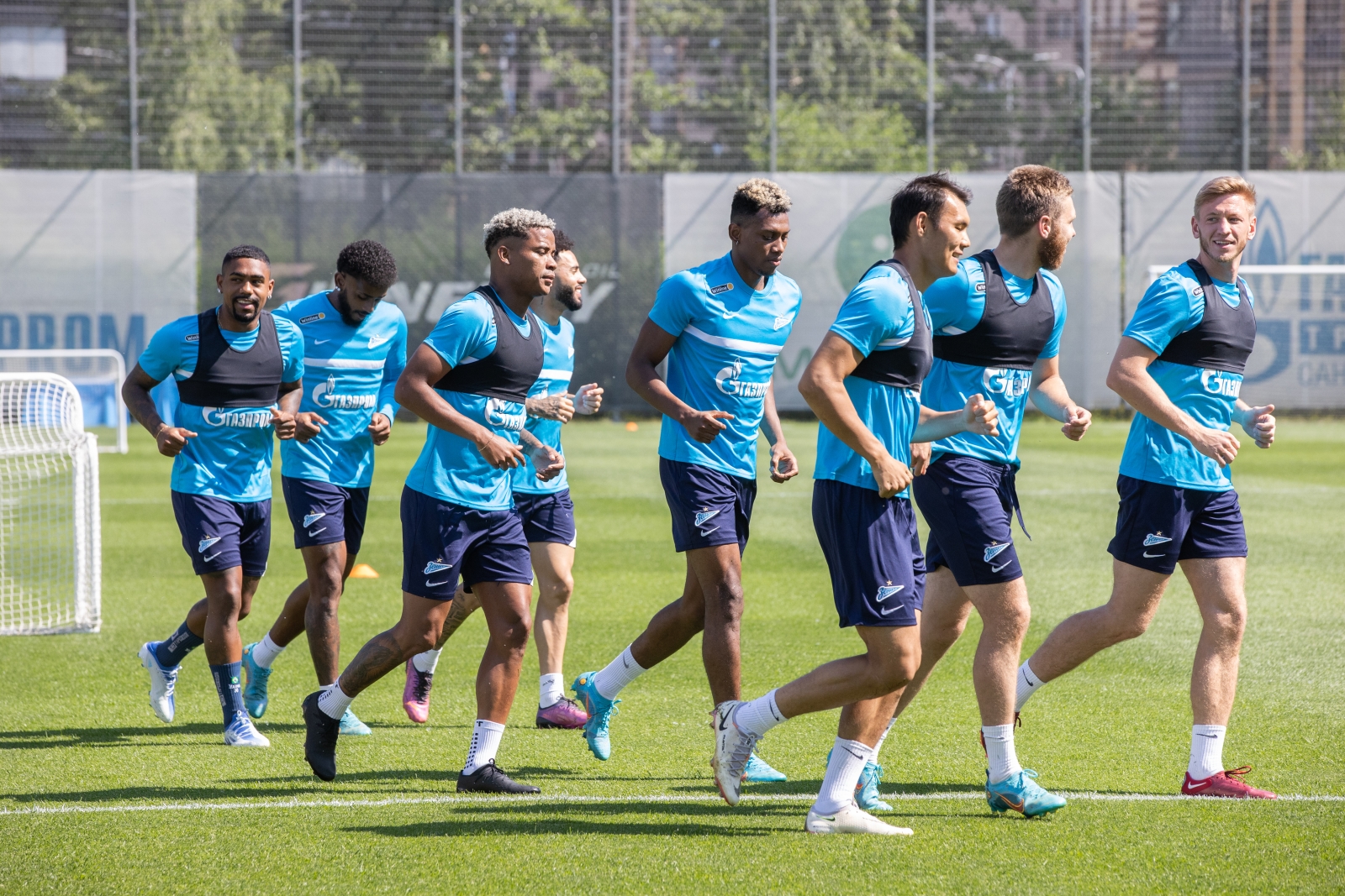 Открытая тренировка «Зенита» перед матчем с «Црвеной Звездой»