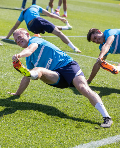 Открытая тренировка «Зенита» перед матчем с «Црвеной Звездой»