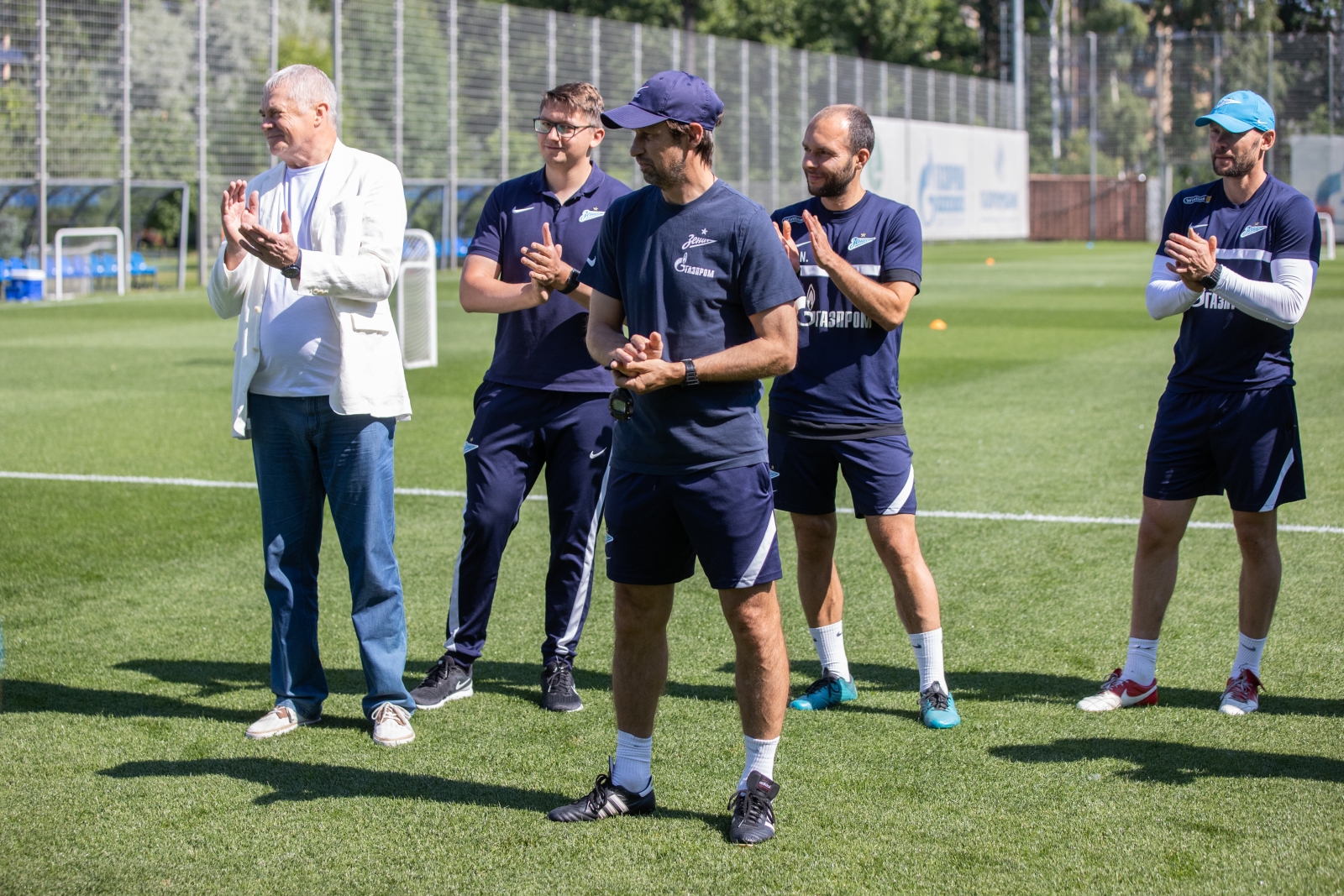 Открытая тренировка «Зенита» перед матчем с «Црвеной Звездой»