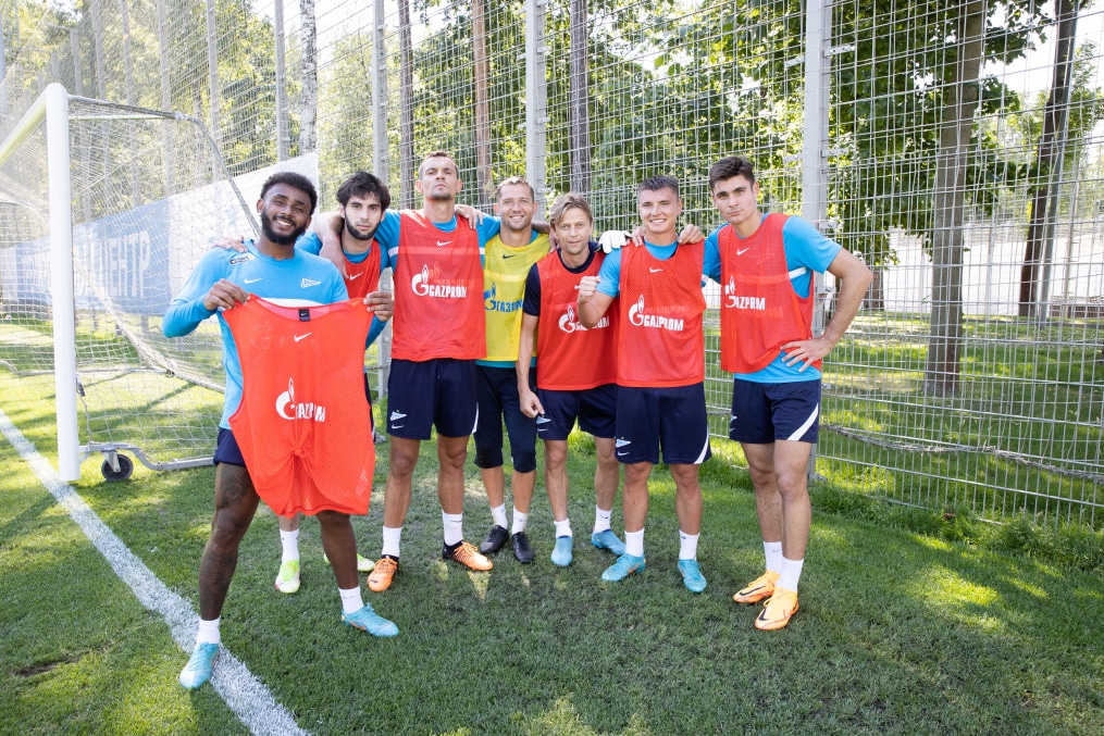 Открытая тренировка «Зенита» перед матчем с «Црвеной Звездой»