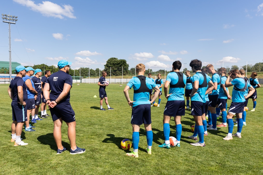 «Газпром» — тренировочные сборы «Зенита»-м в Ставропольском крае: 3 июля, утренняя тренировка