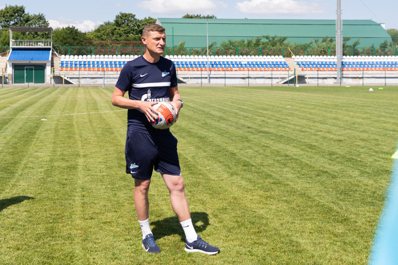 «Газпром» — тренировочные сборы «Зенита»-м в Ставропольском крае: 3 июля, утренняя тренировка