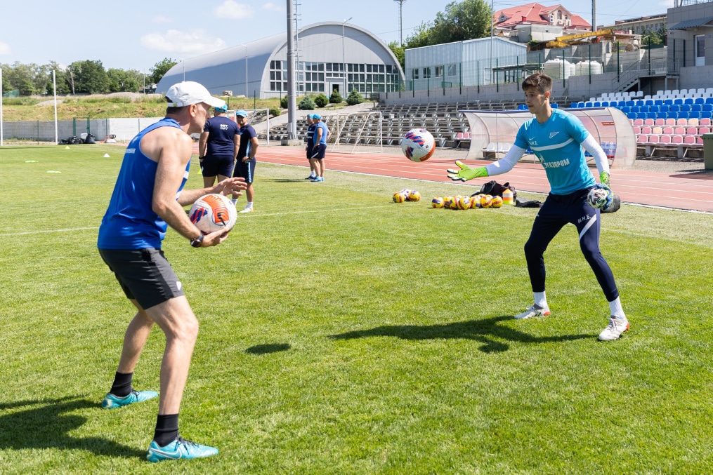 «Газпром» — тренировочные сборы «Зенита»-м в Ставропольском крае: 3 июля, утренняя тренировка