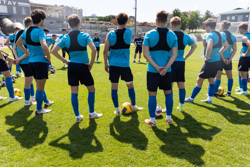 «Газпром» — тренировочные сборы «Зенита»-м в Ставропольском крае: 3 июля, утренняя тренировка