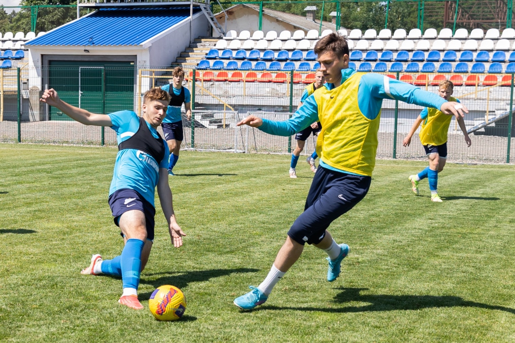 «Газпром» — тренировочные сборы «Зенита»-м в Ставропольском крае: 3 июля, утренняя тренировка