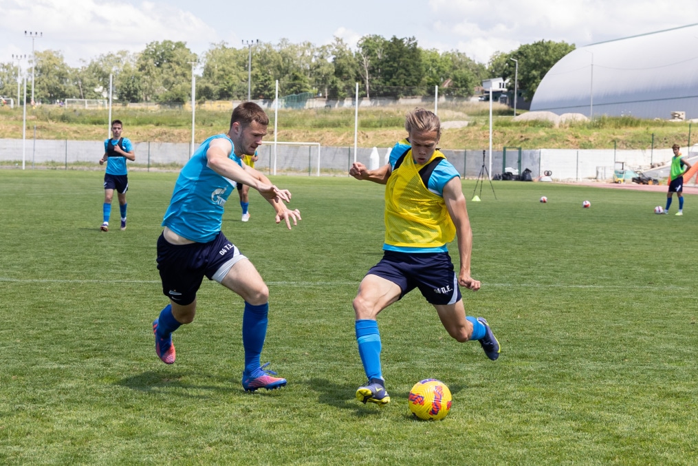 «Газпром» — тренировочные сборы «Зенита»-м в Ставропольском крае: 3 июля, утренняя тренировка