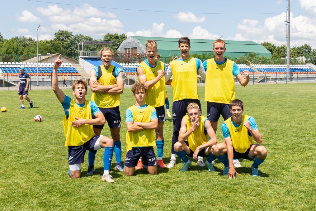 «Газпром» — тренировочные сборы «Зенита»-м в Ставропольском крае: 3 июля, утренняя тренировка