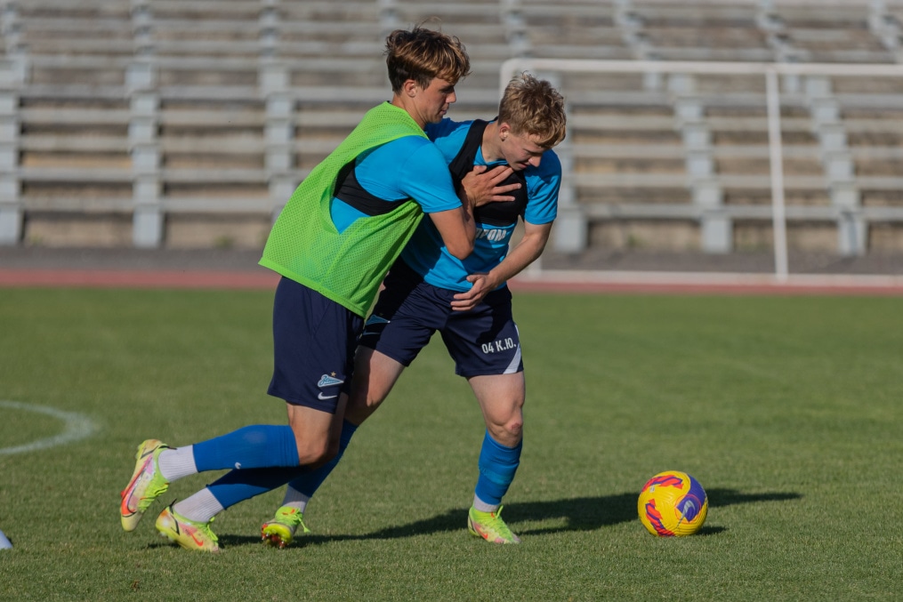 «Газпром» — тренировочные сборы «Зенита»-м в Ставропольском крае: 3 июля, вечерняя тренировка