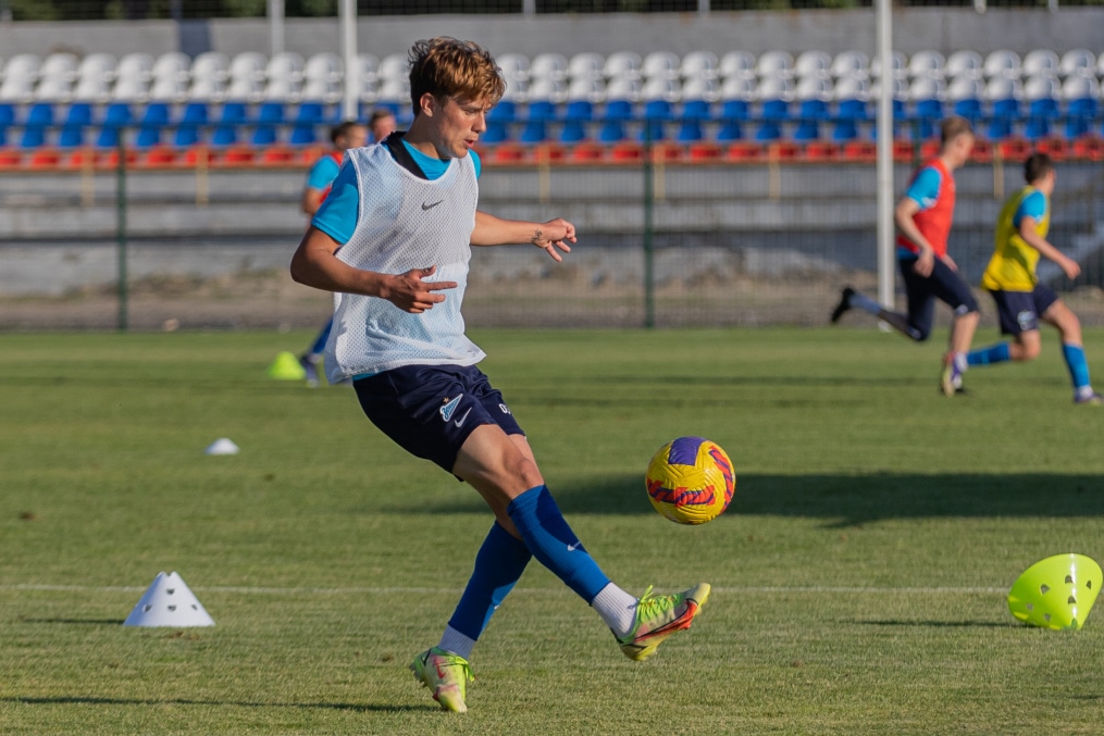 «Газпром» — тренировочные сборы «Зенита»-м в Ставропольском крае: 3 июля, вечерняя тренировка