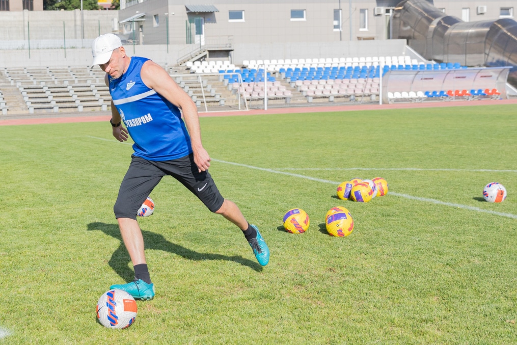 «Газпром» — тренировочные сборы «Зенита»-м в Ставропольском крае: 3 июля, вечерняя тренировка