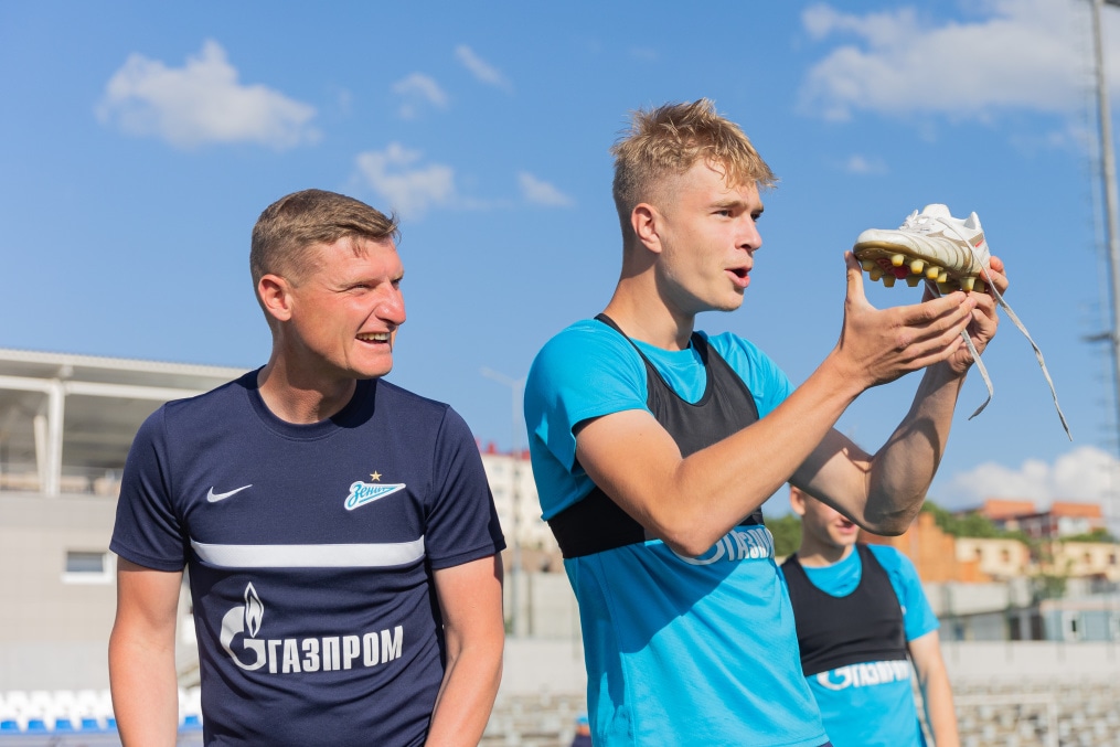 «Газпром» — тренировочные сборы «Зенита»-м в Ставропольском крае: 3 июля, вечерняя тренировка