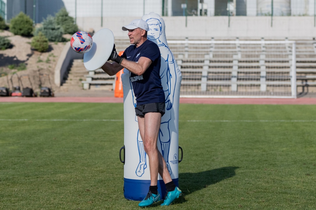 «Газпром» — тренировочные сборы «Зенита»-м в Ставропольском крае: 4 июля, вечерняя тренировка