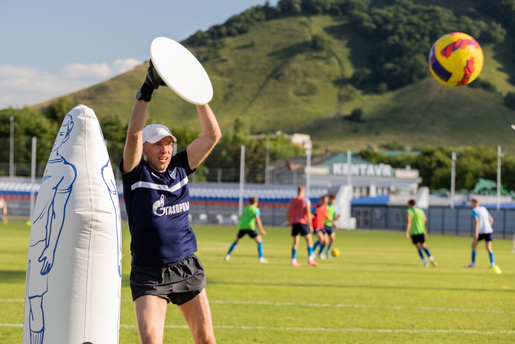 «Газпром» — тренировочные сборы «Зенита»-м в Ставропольском крае: 4 июля, вечерняя тренировка
