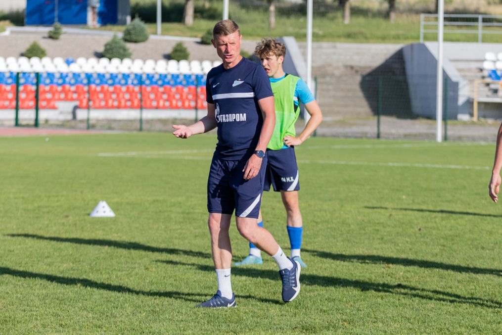 «Газпром» — тренировочные сборы «Зенита»-м в Ставропольском крае: 4 июля, вечерняя тренировка