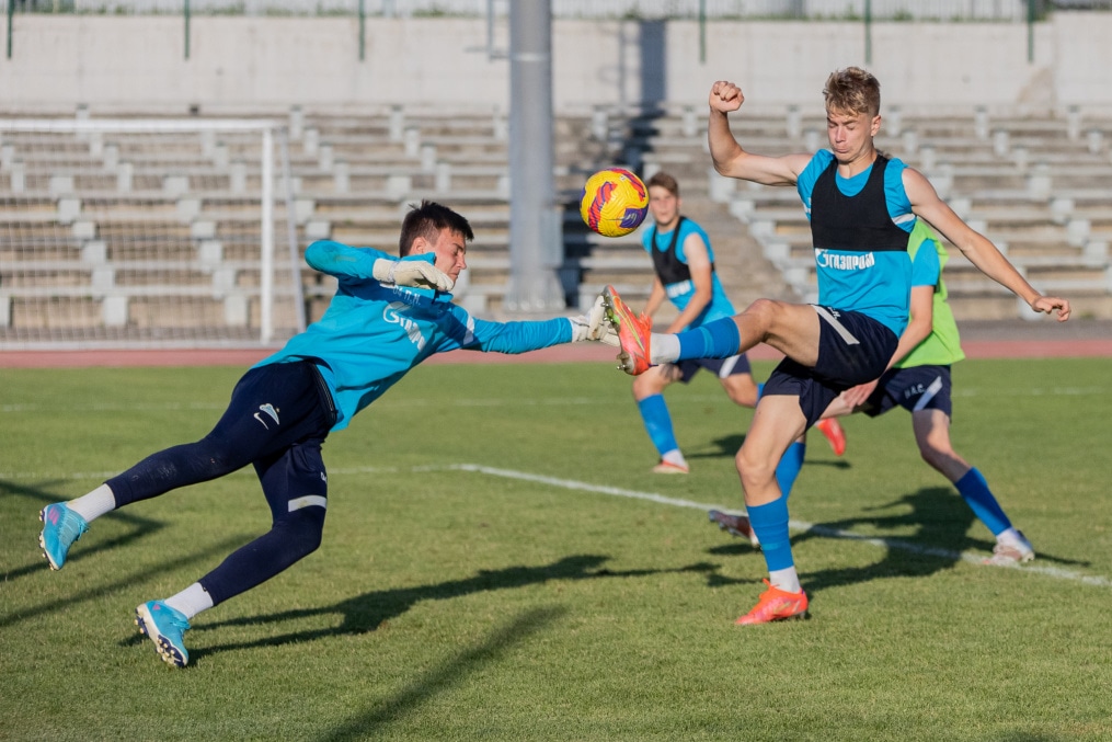 «Газпром» — тренировочные сборы «Зенита»-м в Ставропольском крае: 4 июля, вечерняя тренировка