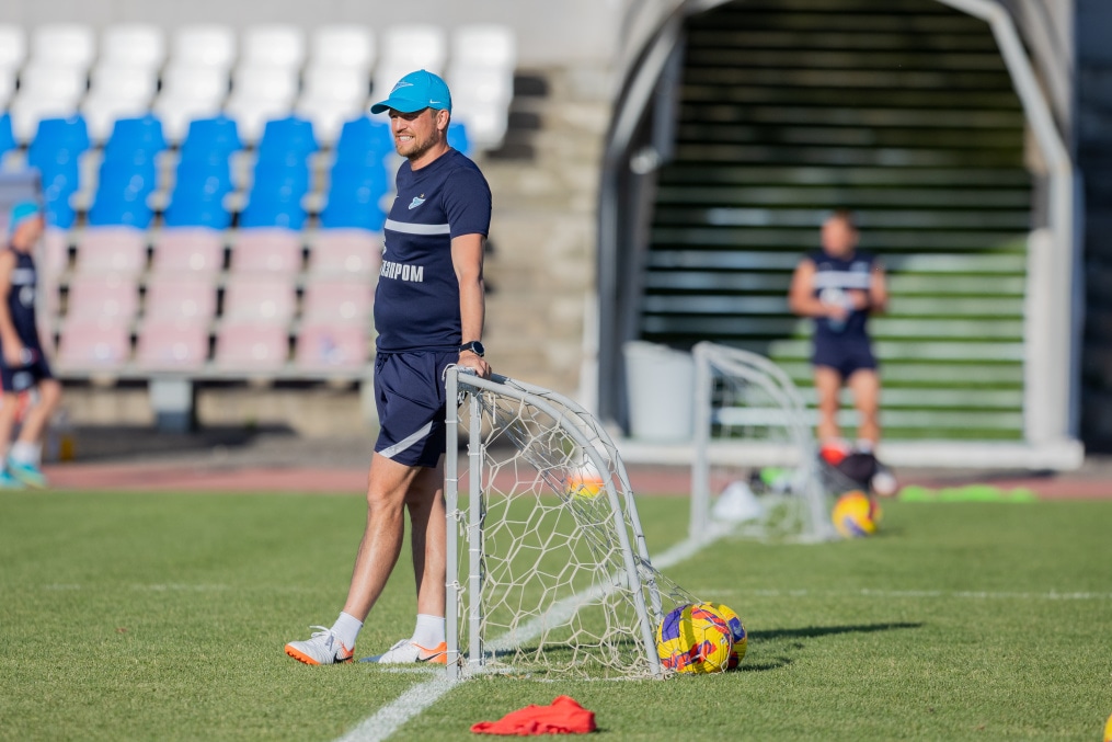 «Газпром» — тренировочные сборы «Зенита»-м в Ставропольском крае: 4 июля, вечерняя тренировка