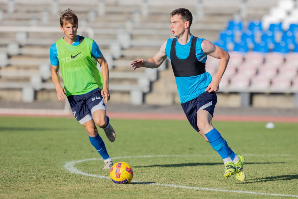 «Газпром» — тренировочные сборы «Зенита»-м в Ставропольском крае: 4 июля, вечерняя тренировка