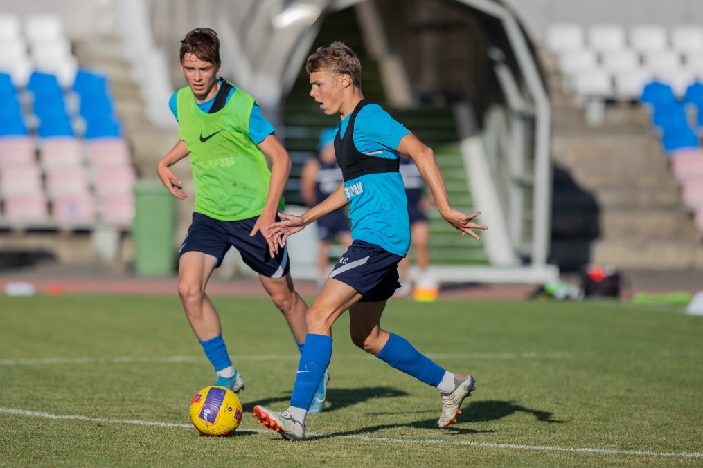 «Газпром» — тренировочные сборы «Зенита»-м в Ставропольском крае: 4 июля, вечерняя тренировка