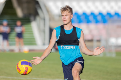 «Газпром» — тренировочные сборы «Зенита»-м в Ставропольском крае: 4 июля, вечерняя тренировка