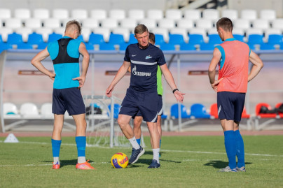 «Газпром» — тренировочные сборы «Зенита»-м в Ставропольском крае: 4 июля, вечерняя тренировка