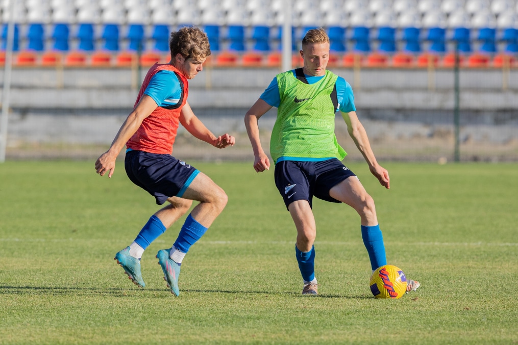 «Газпром» — тренировочные сборы «Зенита»-м в Ставропольском крае: 4 июля, вечерняя тренировка