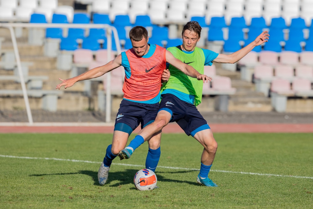 «Газпром» — тренировочные сборы «Зенита»-м в Ставропольском крае: 4 июля, вечерняя тренировка