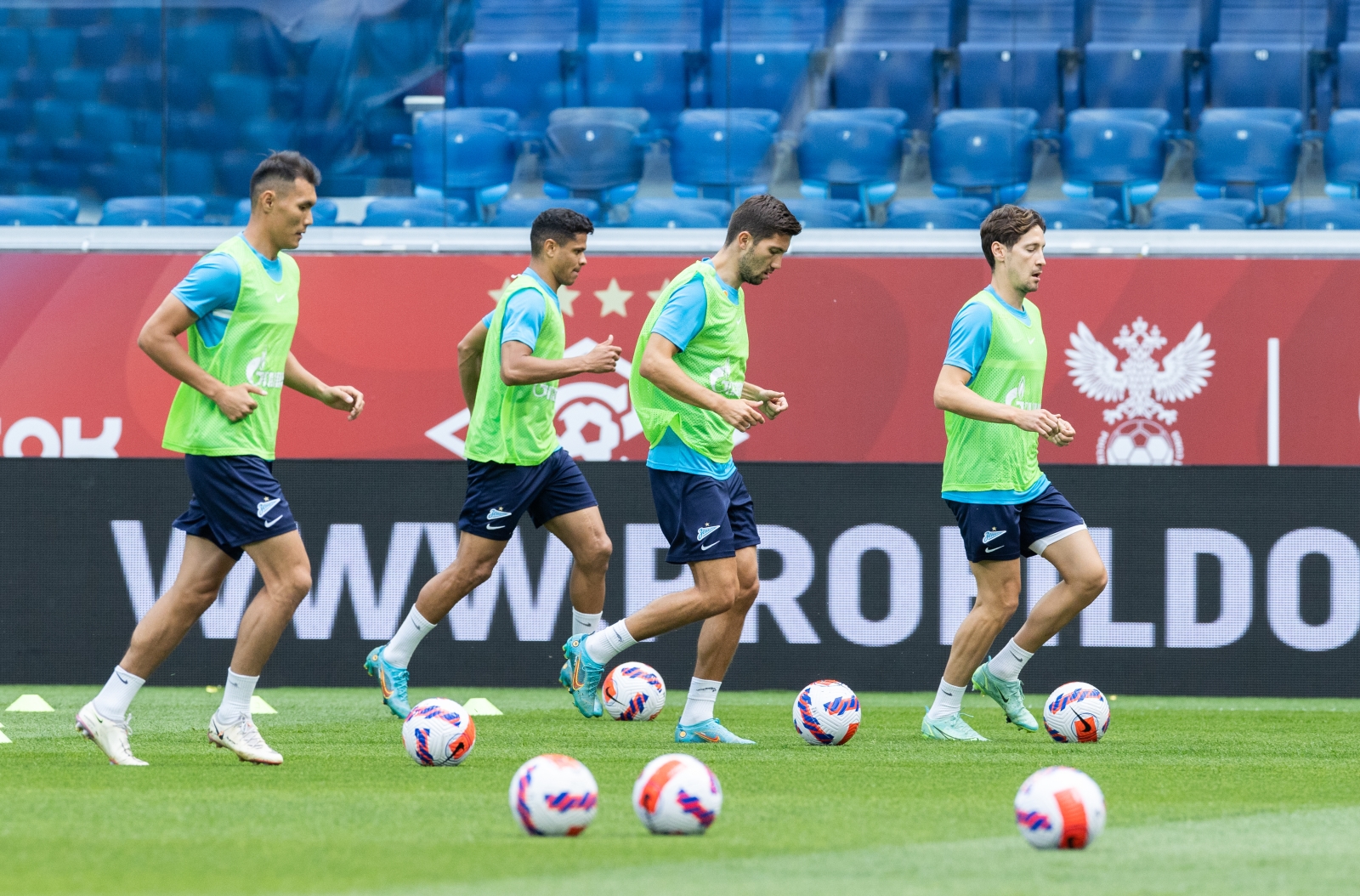 Открытая тренировка «Зенита» перед матчем со «Спартаком»